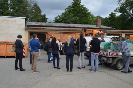 Baubetriebshofleiter Herr Stolpe berichtet